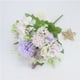 thumbnail image 5 of Ramo de rosas de seda artificial - 7 cabezas de flores con magnolia y camelia, decoración para fiestas de boda de 32" de altura, 5 of 5