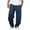 147#Navy, variant on Mens Sweatpants Baggy Drawstring Elastic Waist Wide Leg Pants Fall Light Weight Sweat Pants with Pockets Sky Blue 2XL