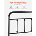 thumbnail image 4 of VEVOR Metal Headboard, Queen Size Headboard with Adjustable Height, Metal Headboard for Queen Size Bed, W59.65 x H40.55 x D1.5 inches, Ideal for Bedro, 4 of 6