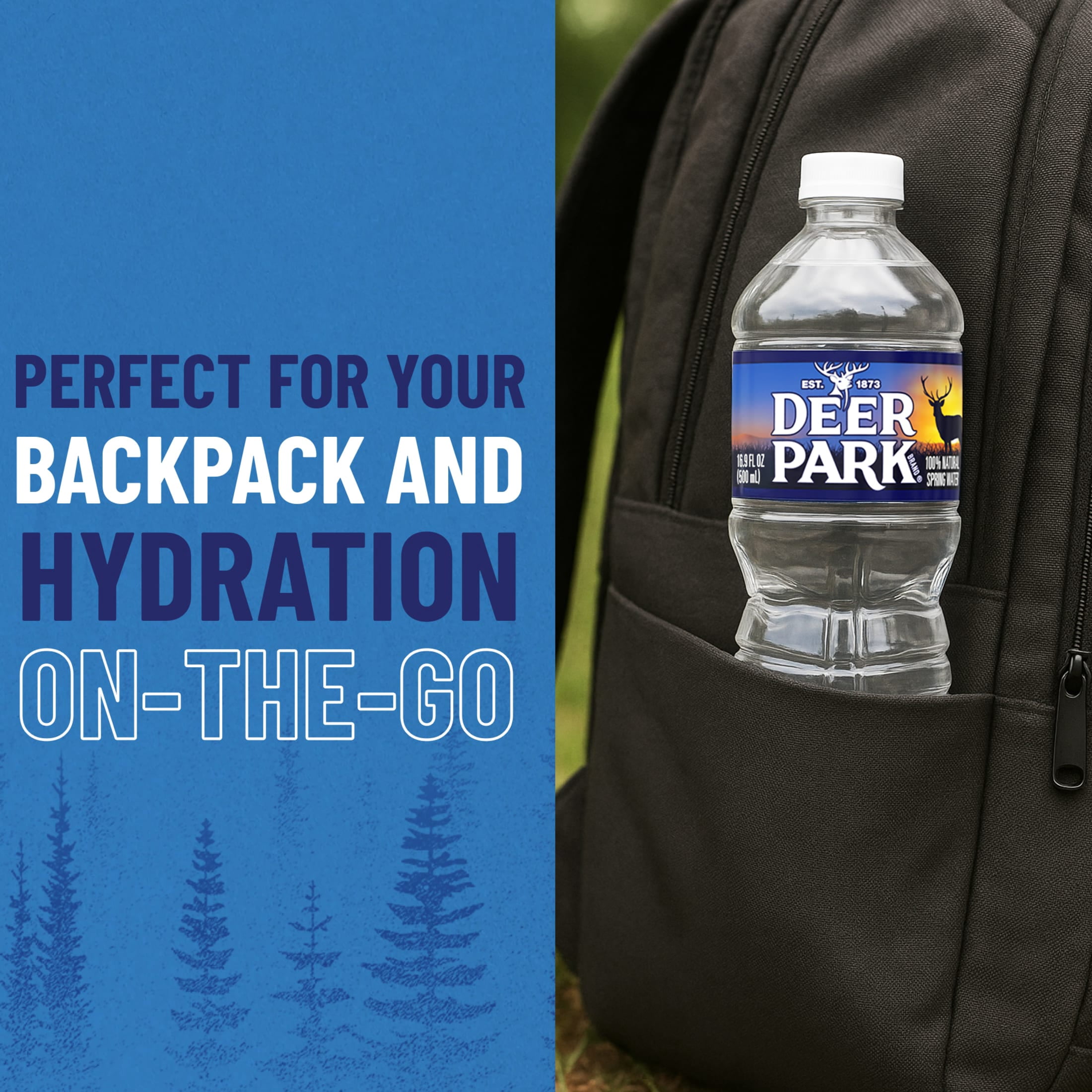 Deer Park Spring Water, 16.9 Fl Oz, 24-Pack Plastic Bottles