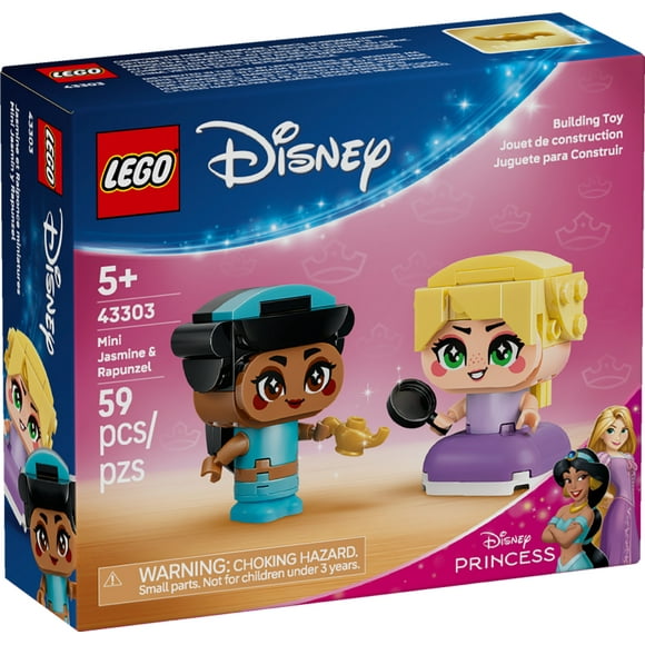 LEGO Disney Princess Jasmine et Raiponce Miniatures 43303