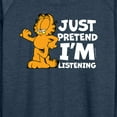 thumbnail image 3 of Garfield - Pretend Im Listening - Women's Lightweight French Terry Long Sleeve Shirt, 3 of 5