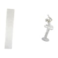 thumbnail image 5 of Floor Lamp Shade Ballet Girl Figurine Resin Modern Decor for Living Room Bedroom Office Entrance, 5 of 8