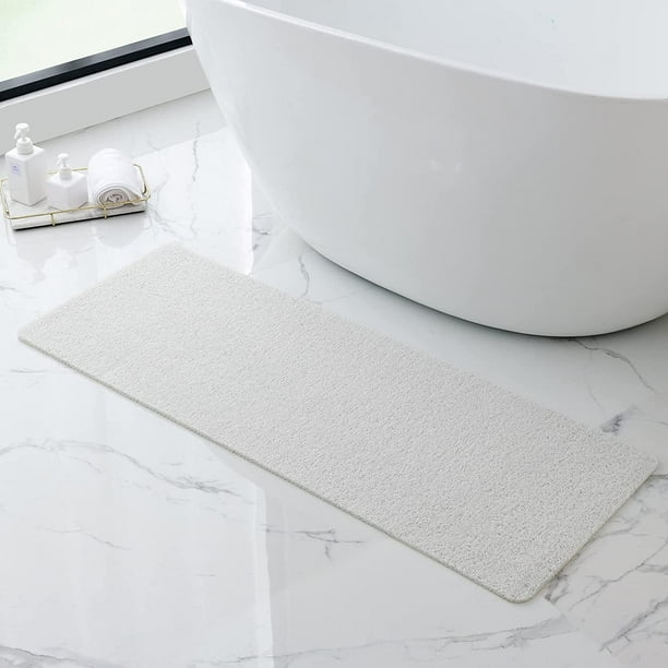 SIXHOME Shower Mats for Bathtub PVC Loofah Bath Mat Non Slip Quick