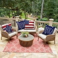 thumbnail image 2 of 4th of July Pillow Cover 16x16 Inch,Set of 4 Patriotic Red White Blue Summer Cushion Cases for Couch Sofa Bed Home Decor, 2 of 6