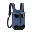thumbnail image 2 of Bolsa de pecho Hebilla de seguridad incorporada Bolsa de transporte para perros y mascotas Mochila (Azul XL) Ndcxsfigh Libre de BPA, 2 of 7