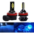thumbnail image 1 of LAICAIW 2x H11 H8 LED Fog Light Bulb Advanced 3030 SMD Bright Colorful Daytime Running DRL Lamp, Ice Blue, 1 of 7