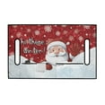 thumbnail image 6 of Yuyamidu Santa Claus Golf Cart Seat Covers with Pockets Snowflake Golf Cart Seat Towel Blanket Christmas Club Car Cushion Covers Fits 2-Seat Golf Carts, 6 of 7