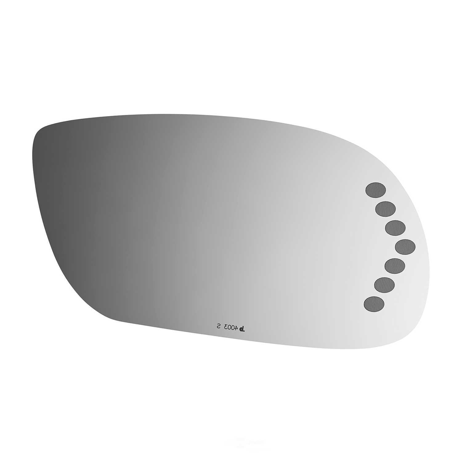 Burco 4003S Passenger Side Flat Replacement Mirror Glass for Buick Park Avenue