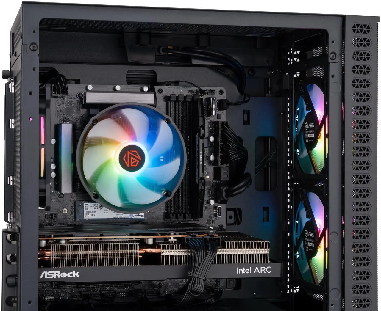 ABS Cyclone Aqua Gaming PC - Windows 11 - Intel Core 5 120 - Arc A580 8GB - 16GB DDR4 3200 - 1TB M.2 SSD
