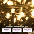 thumbnail image 4 of vidaXL 1 Piece Christmas Decoration Ball Set with LED Lighted Peak Xmas Tree Holiday Ornament, 4 of 9