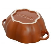 Staub Ceramic 24-oz Pumpkin Cocotte - Burnt Orange