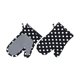 thumbnail image 2 of ¡Rebajas Sorprendentes!, Guantes aislantes para microondas engrosados con gel de sílice en el interior para evitar quemaduras Akmoler, 2 of 8
