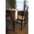 thumbnail image 3 of Champagne & Wine Bucket with Folding Stand - 8 Qt - Stainless Steel, 3 of 4