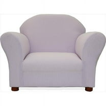 Fantasy Furniture CR12 Fantasy Furniture Roundy Chair Lavander Ghingham