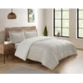 thumbnail image 1 of Reversible Mink & Berber Plush Sherpa Comforter Set, 1 of 3