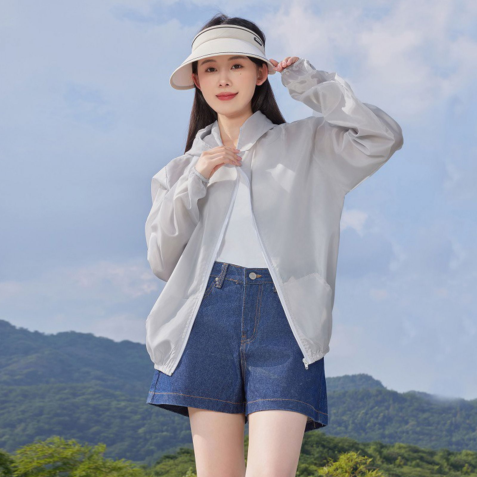 Women's Summer Sun Protection Jacket Anti-UV Quick Dry Sports