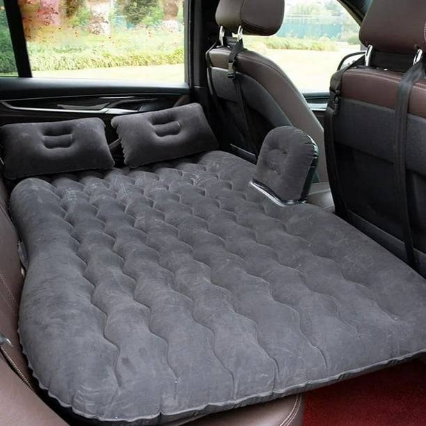 Matelas Gonflable Voiture Double 188x145cm Avec Pompe - Lit De Voyage Confortable Pour SUV Et Camping