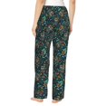 thumbnail image 3 of Daiia Owl Doodle Women's Sleep Pant with Pockets and Drawstring,Pajama Pants-X-Large, 3 of 9