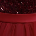 thumbnail image 6 of GYRATEDREAM Girls Dresses Sequin Mesh Tull Flower Girls Party Dress Bridesmaid Ball Gown Wedding Pageant Evening Gown, Size 3-4 Years, 6 of 8
