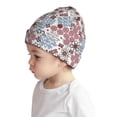 thumbnail image 3 of Pofeuu Abstract Floral Print Baby Beanie Hats for Unisex, Toddler Beanies Baby Girl Boy Hat Warm Cap for Baby, Infant, Toddler-Small, 3 of 6