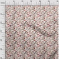 thumbnail image 3 of oneOone Cotton Silk Red Fabric Water Color Sewing Craft Projects Fabric Prints By Yard 42 Inch Wide, 3 of 4