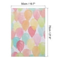 thumbnail image 2 of Uxcell Birthday Wrapping Paper Sheet,Rainbow,Balloon,Star,Dots,Stripe,Rendering 20x28" with Rope, Tape, Sticker 6Pcs, 2 of 6