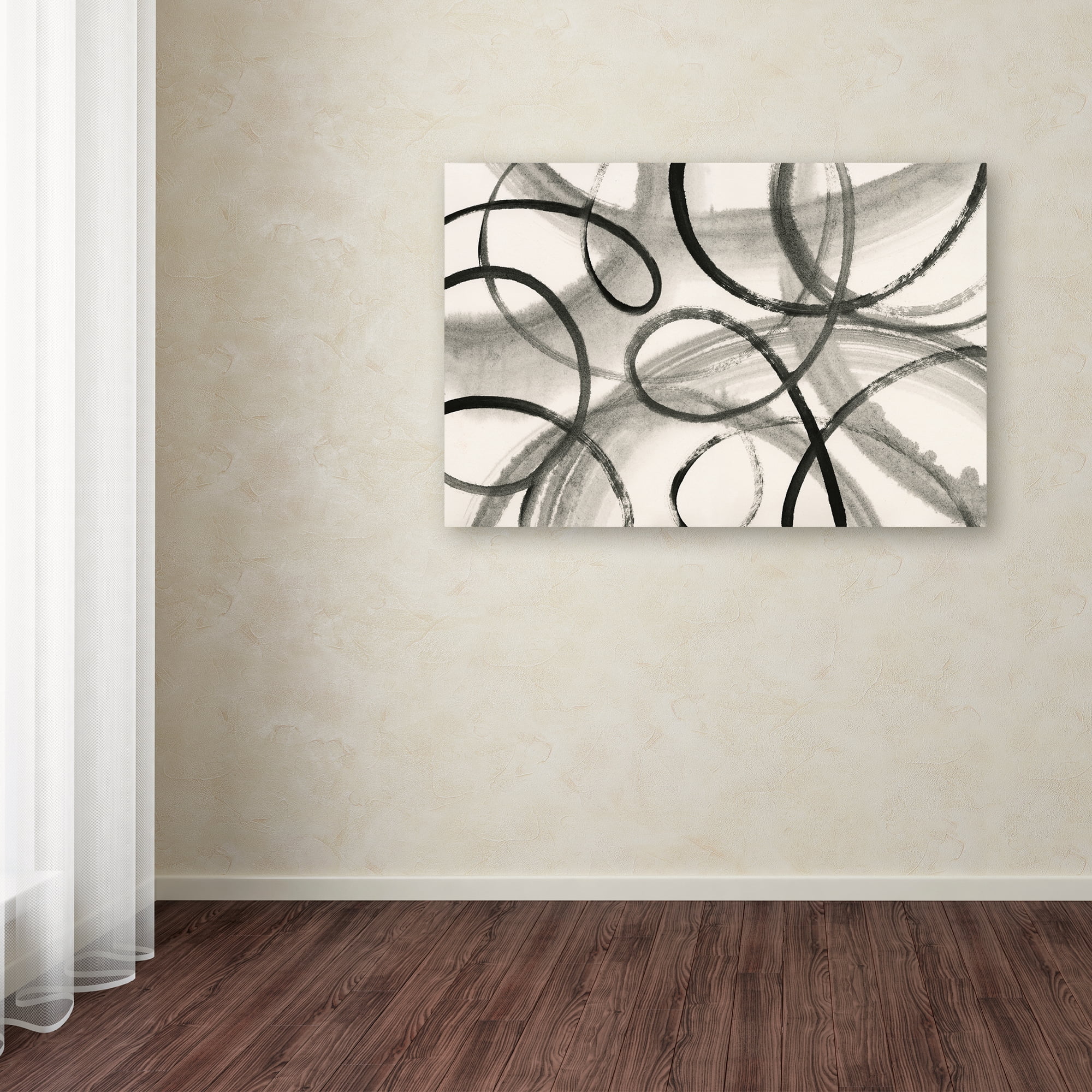 Trademark Fine Art 'Calligraphia' Canvas Art by Sue Schlabach