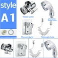 thumbnail image 1 of Leutsin Bathroom Sink, Manual Dispenser, Spray Mixer, Sprayer Set - hand shower, 1 of 9