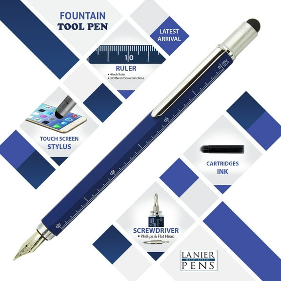Monteverde Tool Pen - Fountain Pen - Blue