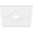 thumbnail image 2 of 28"OD x 5"ID x 9 3/4"C x 1"P Embry Architectural Grade PVC Contemporary Ceiling Medallion, 2 of 11