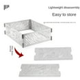 thumbnail image 3 of Gas Stove Wind Shield Outdoor Camping Picnic Cooking Burner Windproof Screen Stainless Steel Wind Screen, 3 of 8