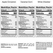 Quaker Gluten Free Rice Cakes, Variety Pack, 6 Bags