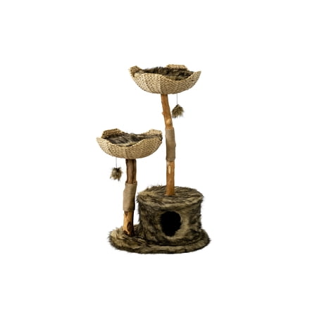 Mau Lifestyle Cento Cat Tree, Hand Made, Gray