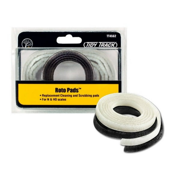 Woodland Scenics' Tidy Track Roto Pads