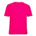 thumbnail image 4 of KIHOUT Summer Mens T-Shirts, Men's Fashion Muscular Men Print Fashion Fitness Round Neck Short Sleeve T-Shirt Hot Pink 2XL, 4 of 5