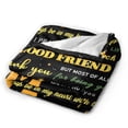 thumbnail image 2 of LHSHID To My Cousin Throw Blanket Soft Fuzzy Fleece Blanket For Couch Bed Living Room Decoration 60x80in, 2 of 6