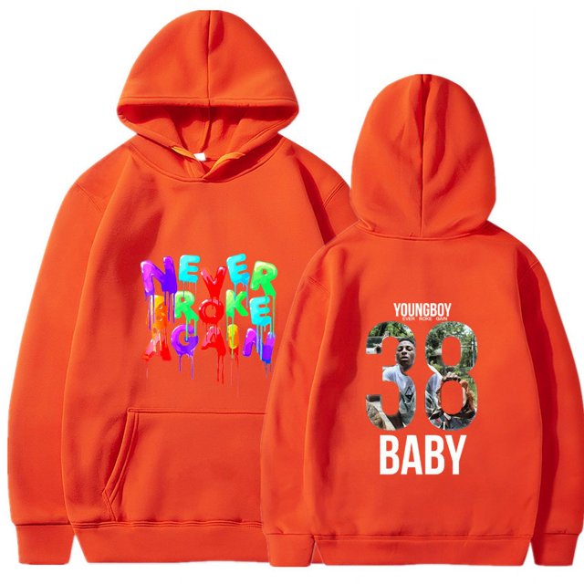 Never Broke Again Youngboy Rapper Hoodie