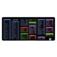 thumbnail image 1 of Hyasfey 40x90CM Large Computer Mousepad Portable Waterproof Office Power Point Excel Word Shortcut Keys Desk Mat Non-Slip Desktop Mouse Pad PC Accessories, 1 of 8