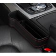 thumbnail image 1 of Car Seat Filler Organizer, 2 Pack Multi-Function Car Seat Organizer, Auto Console Side Storage Box with Cup Holders, 2 Seat Drink Hooks, Car Organizer, 1 of 5