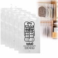thumbnail image 1 of Compression Bags Air Vacuum Bag Compressed storage Pouch-3 Compression Bags Plastic(Clear, One Size), 1 of 7