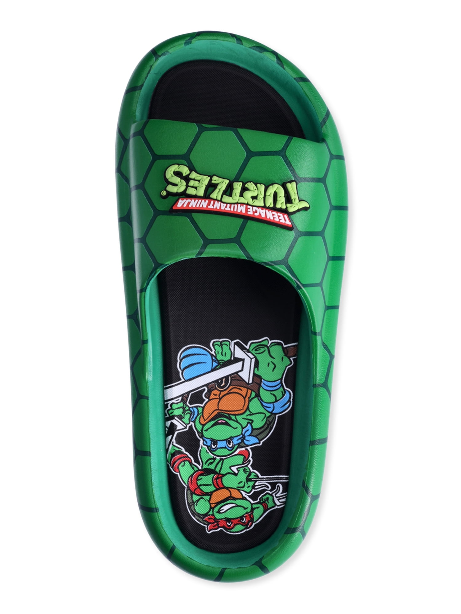 Teenage Mutant Ninja Turtles Men's Comfort Slides, Sizes 7-13