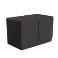 thumbnail image 1 of fastboy Boîte pour Deck de Cartes à Collectionner, Étui de Rangement de Rassemblement, Grande Capacité, Protection pour Cartes de Jeu, Support Conteneur, Enfants Adultes, Noir Rouge, 1 of 6