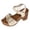 Beige, variant on Womens Platform High Heels Dressy Sandals 2026 Summer Fashion Casual Buckles Leather Open Toe Ankle Strap Block Pumps Arch Support Dress Sandals for Ladies Beige Size 6.5