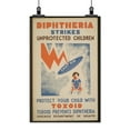 thumbnail image 2 of Print: Diphtheria Strikes Unprotected Children Protect Your Child With, 2 of 4