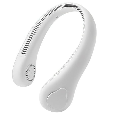 

Usb Fan Neck Portable Rechargeable Dua Effect Neck Protector Hand Free Cooler 1200mha Battery