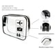 thumbnail image 4 of Neceser de viaje transparente Bolsa para líquidos homologada Bolsa de aseo transparente impermeable Bolsa de maquillaje de viaje de PVC Bolsa de cosméticos transparente portátil, 4 of 4