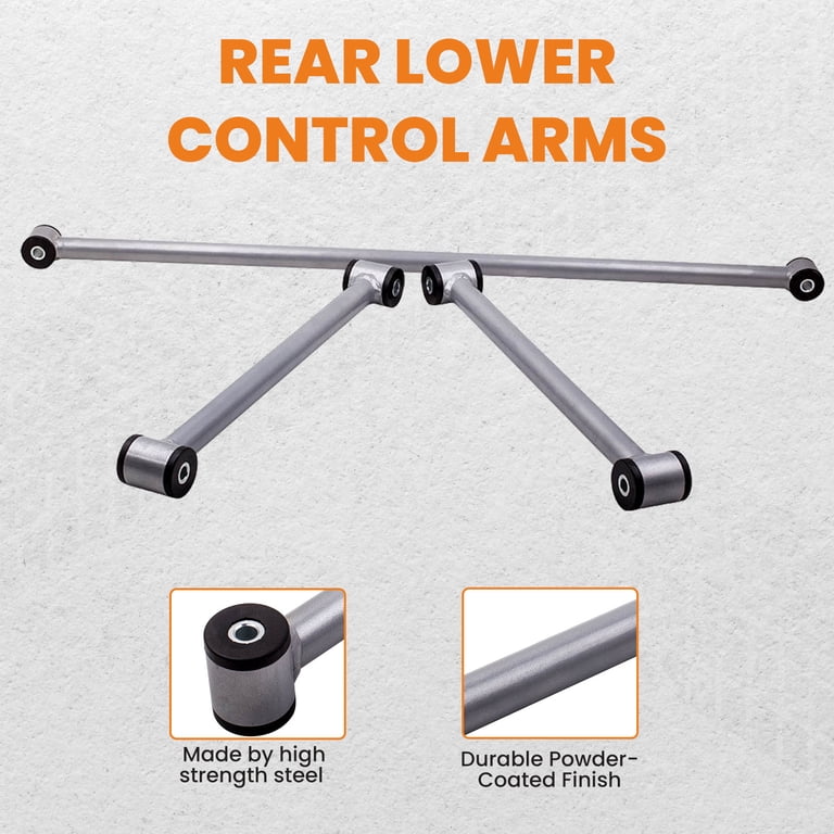 Tubular Rear Lower Control Arms & Panhard Bar Kit For 1982-2002 Chevrolet Camaro