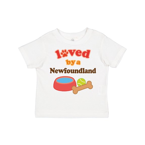 Inktastic Newfoundland Dog Lover Boys or Girls Toddler T-Shirt