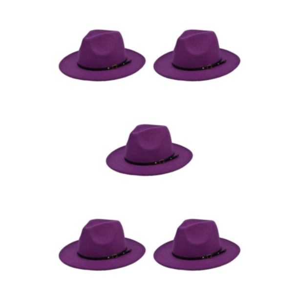 Sombreros Sonducket Para Unisex Para Atracciones Turísticas Y Bodas Gorras Alta Durable Ecológico Cómodo BF127-17 Violeta